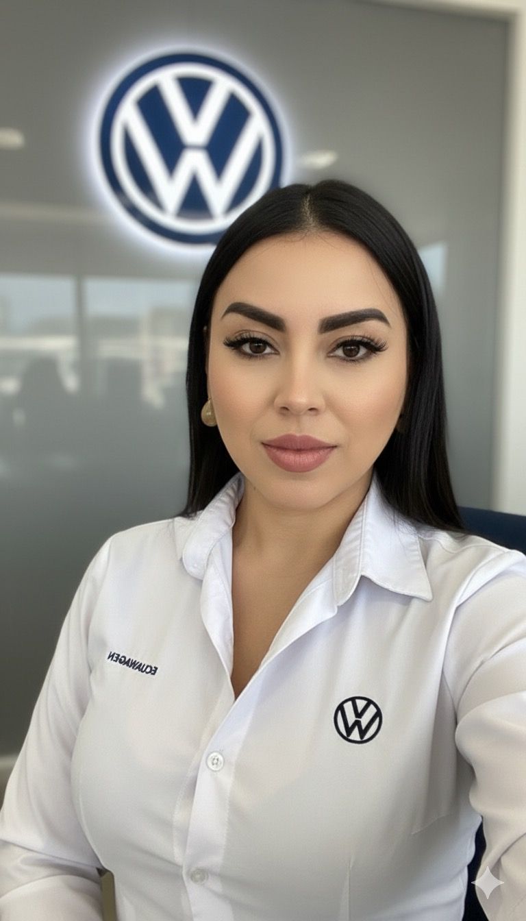 María Fernanda, asesora comercial Volkswagen Granados